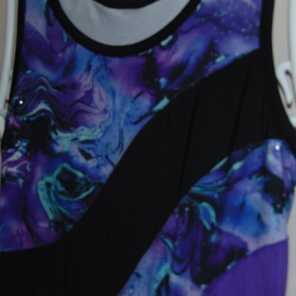 Danskin Now Purple Biketard M (7-8) - Picture 2 of 6